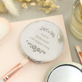Personalised Vintage Rose Compact Mirror from Heartfelt Gifts