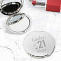 Personalised Fabulous Birthday Big Age Compact Mirror from Heartfelt Gifts