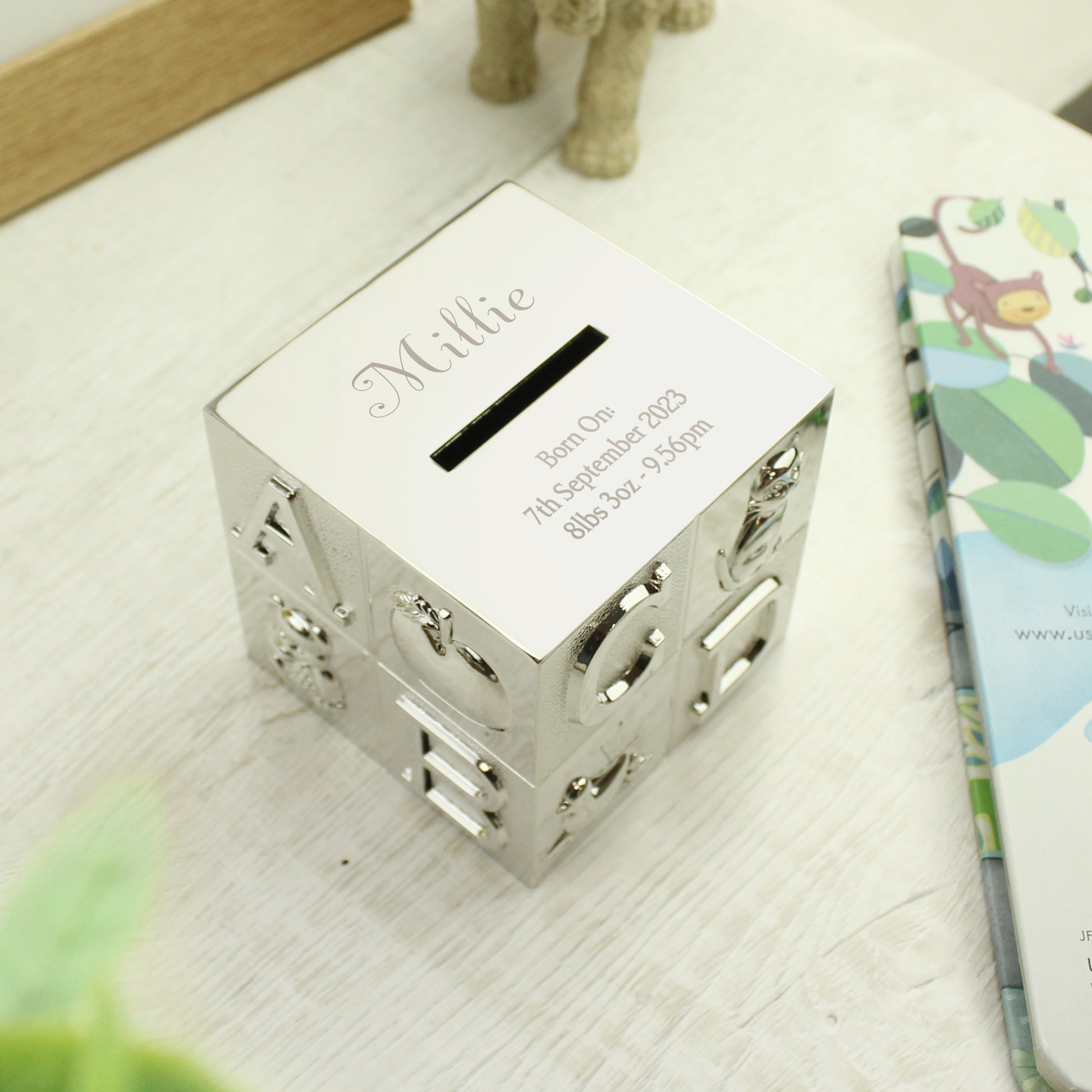 Personalised Bold ABC Money Box - image 2