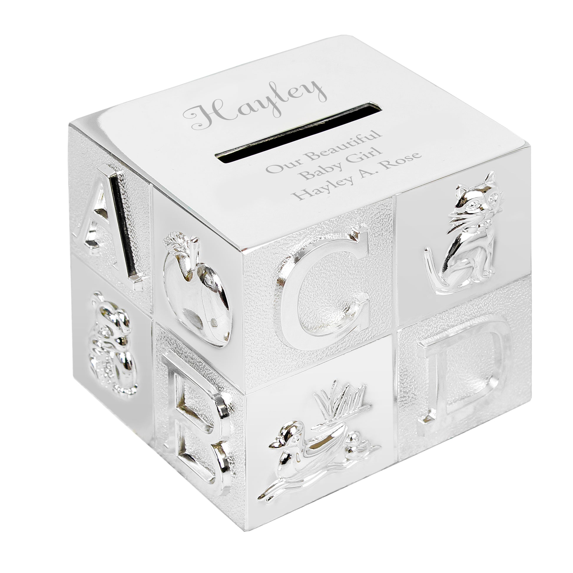 Personalised Bold ABC Money Box - image 5