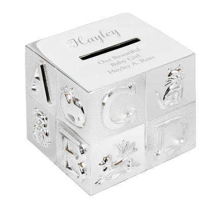 Personalised Bold ABC Money Box - image 5