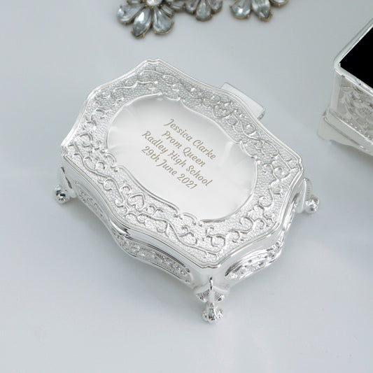 Personalised Any Message Small Antique Trinket Box - image 6