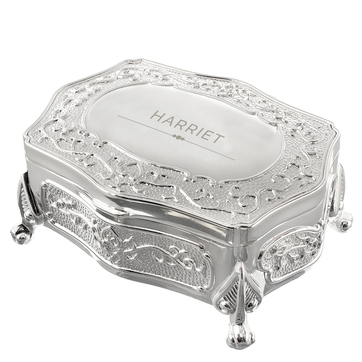 Personalised Classic Small Antique Trinket Box - image 2