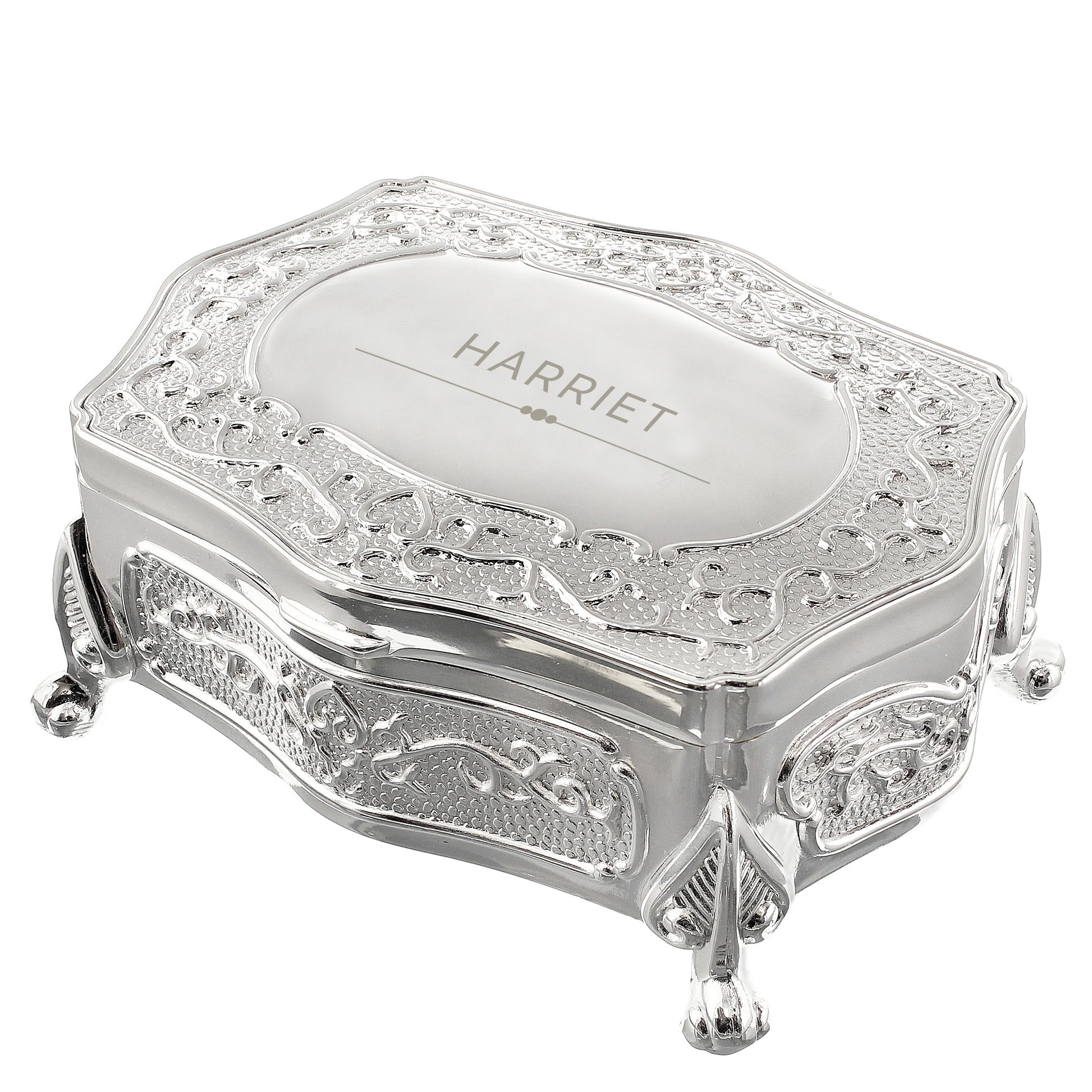 Personalised Classic Small Antique Trinket Box - image 2