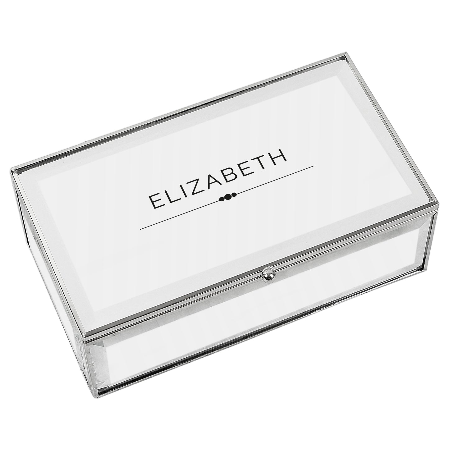 Personalised Classic Mirrored Jewellery Box - image 2