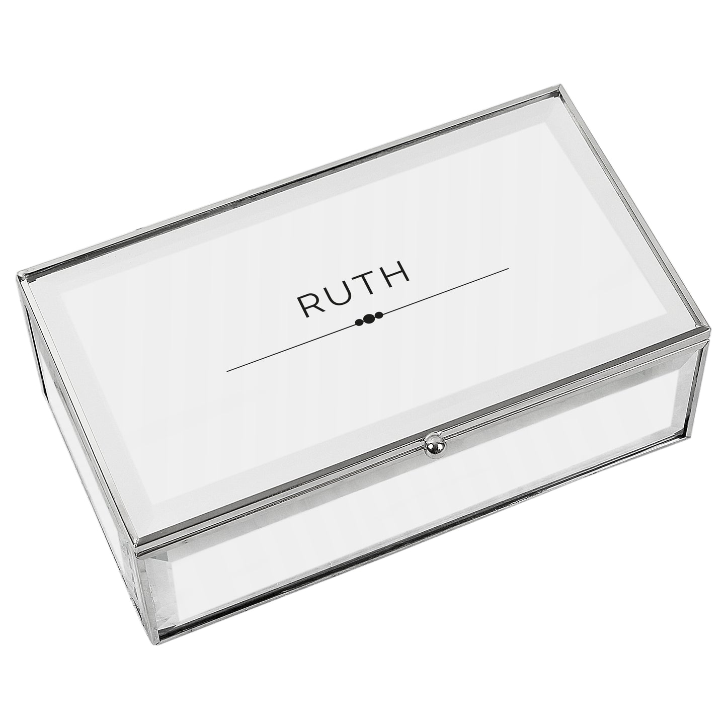 Personalised Classic Mirrored Jewellery Box - image 5