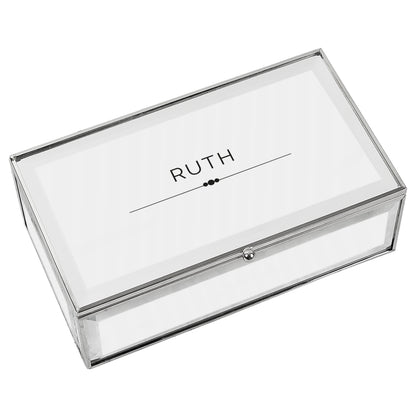 Personalised Classic Mirrored Jewellery Box - image 5
