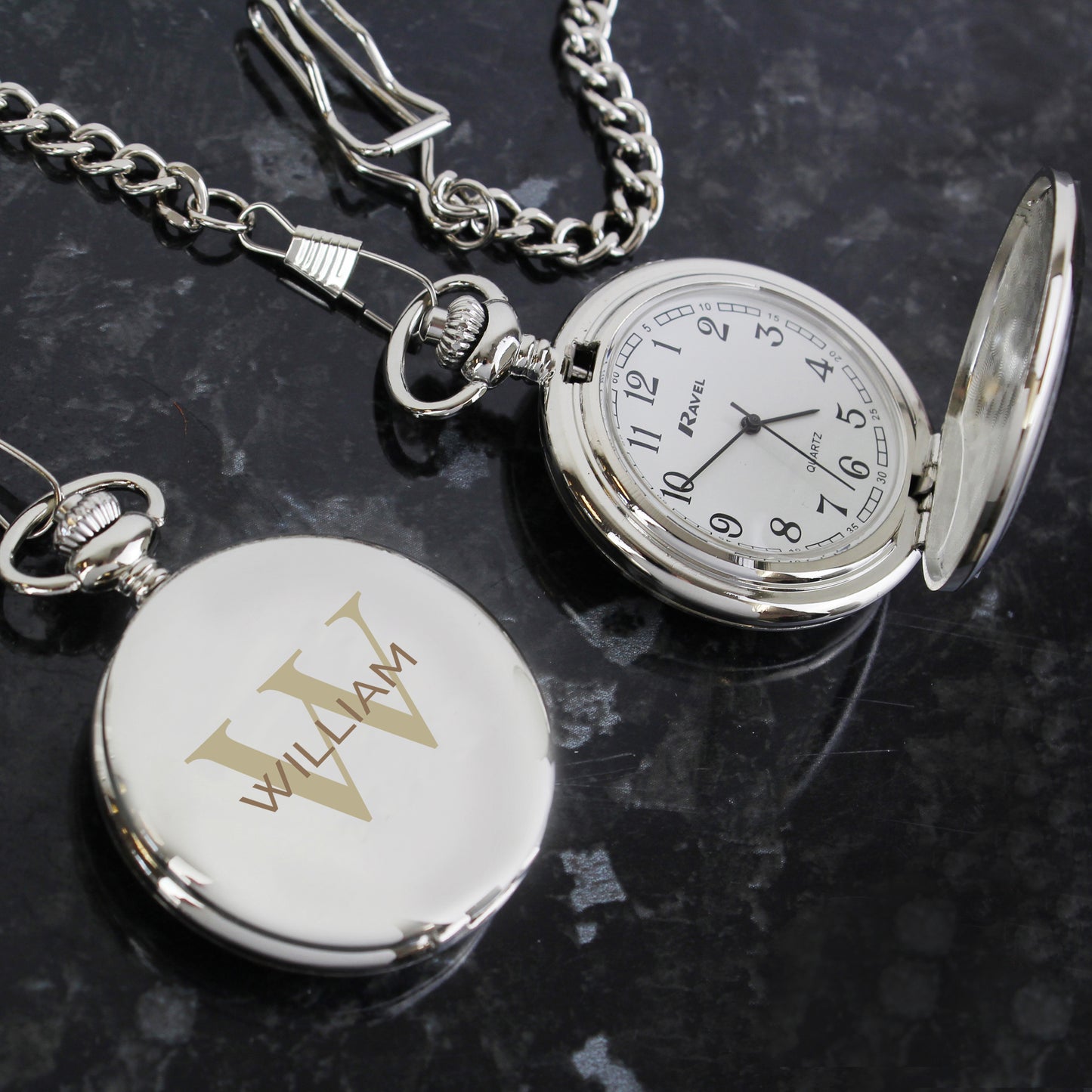 Personalised Birthday Big Age Pocket Fob Watch - image 4