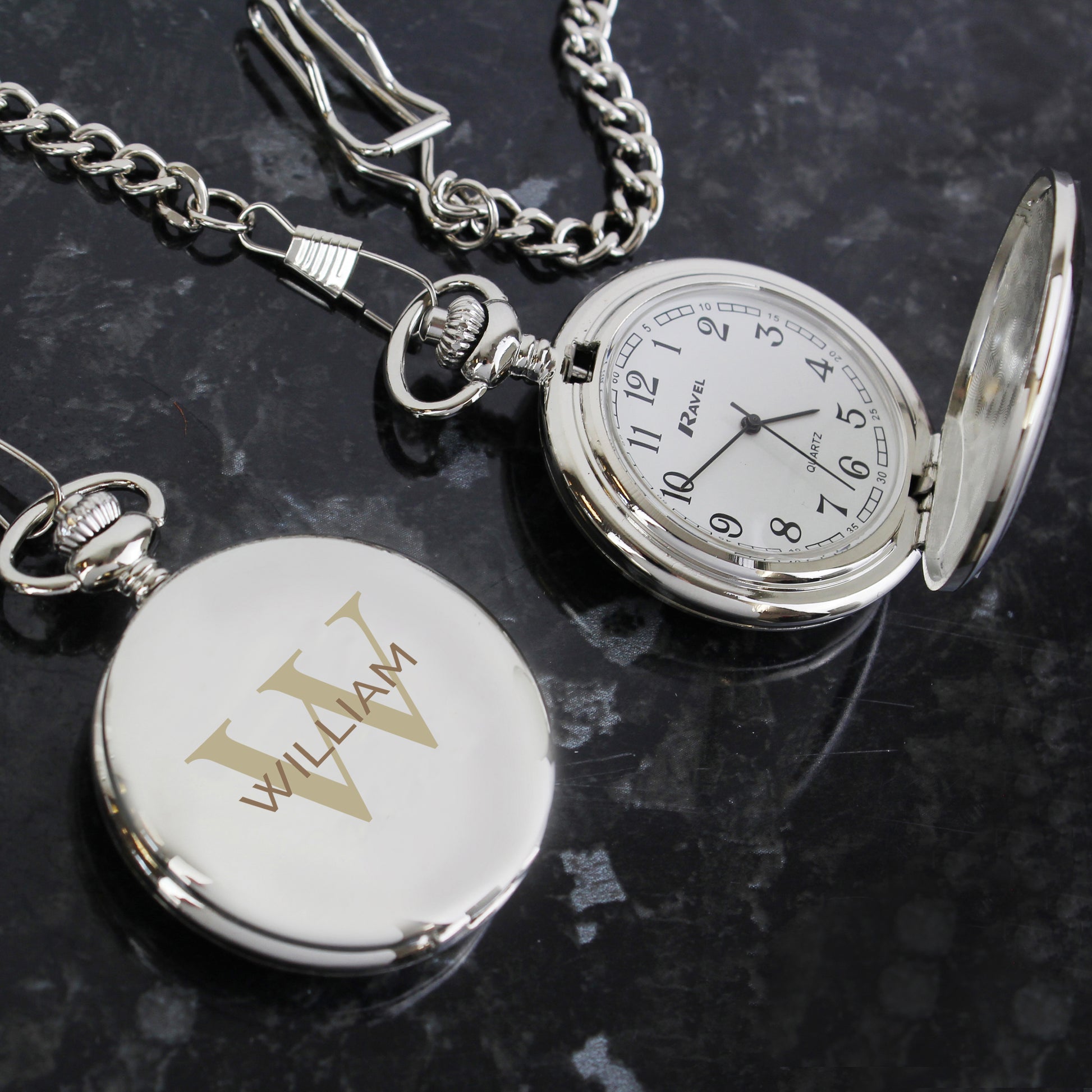 Personalised Birthday Big Age Pocket Fob Watch - image 4