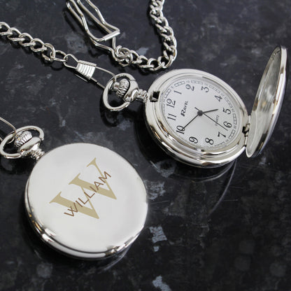 Personalised Birthday Big Age Pocket Fob Watch - image 4