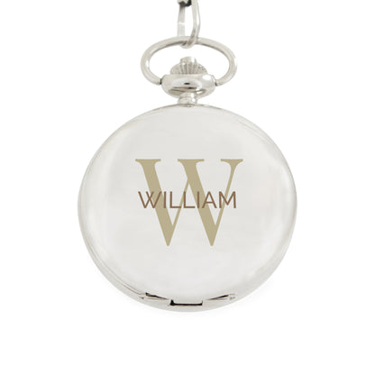 Personalised Birthday Big Age Pocket Fob Watch - image 5