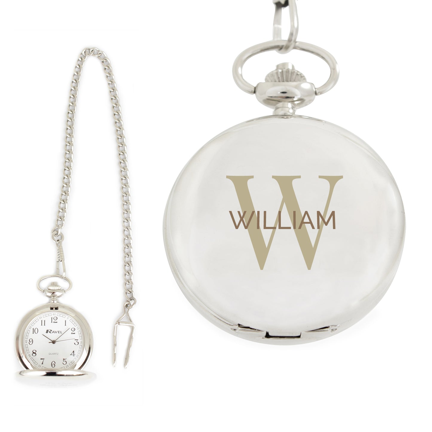 Personalised Birthday Big Age Pocket Fob Watch - image 6