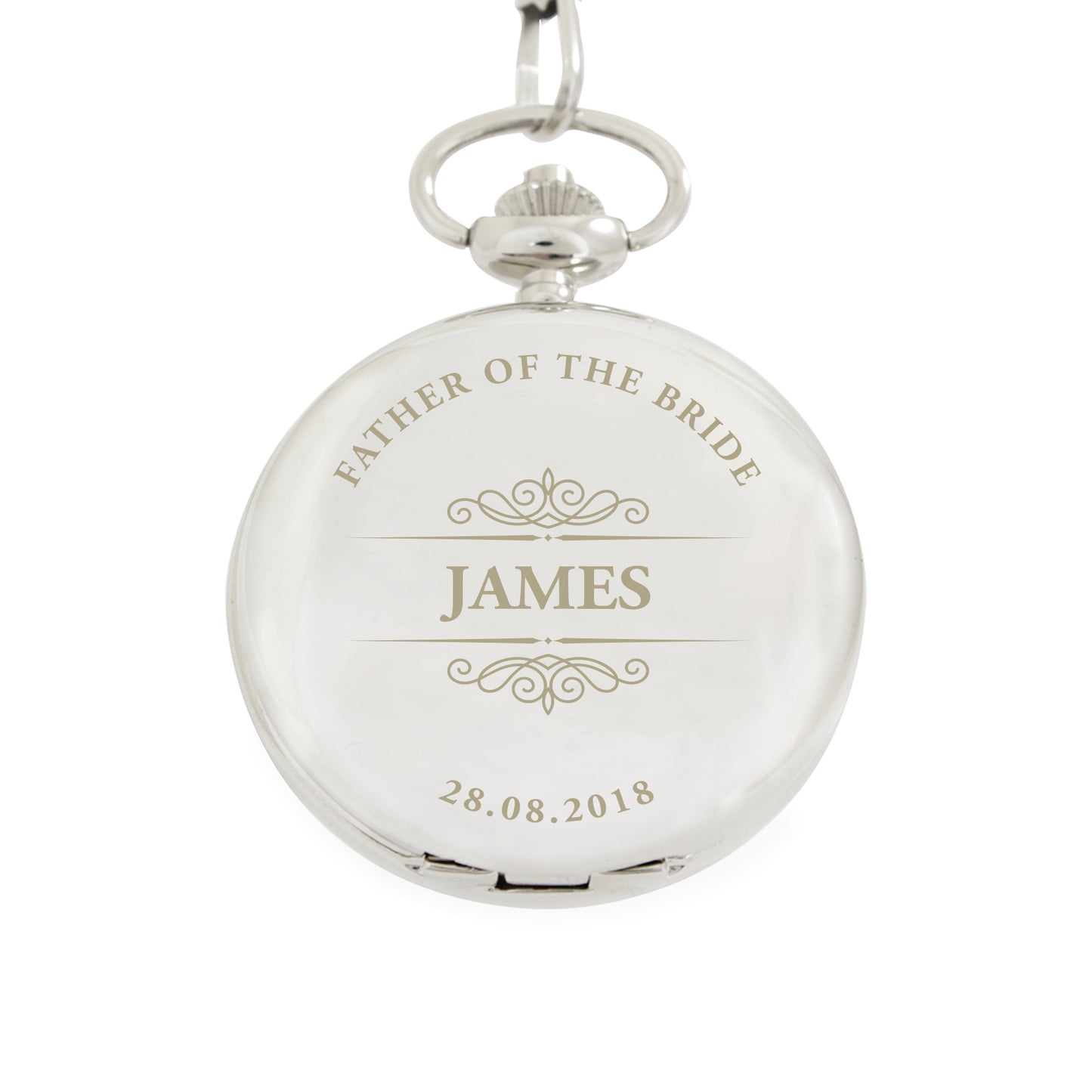Personalised Classic Pocket Fob Watch - image 2