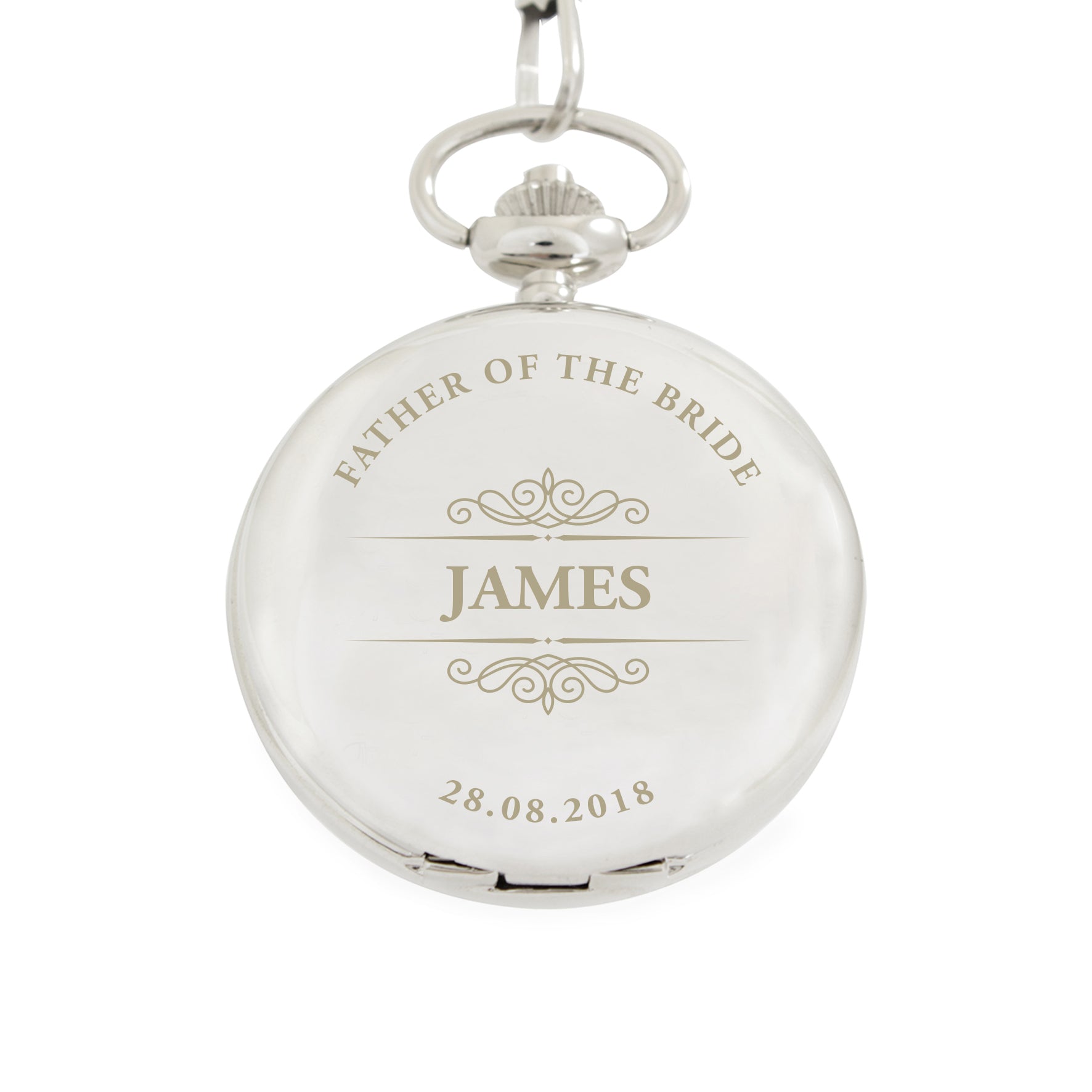 Personalised Classic Pocket Fob Watch - image 2