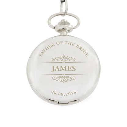 Personalised Classic Pocket Fob Watch - image 2