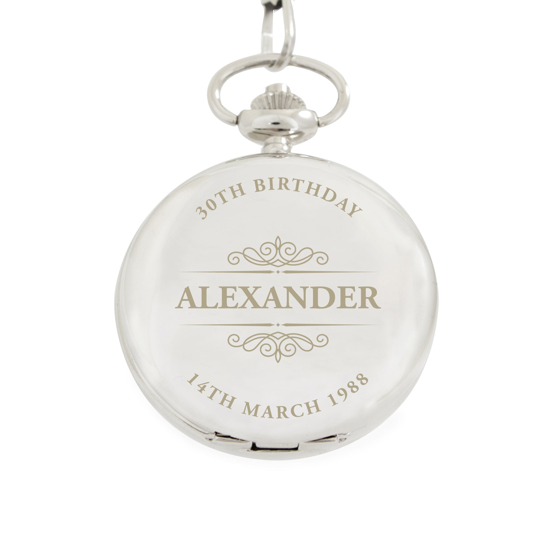 Personalised Classic Pocket Fob Watch - image 5