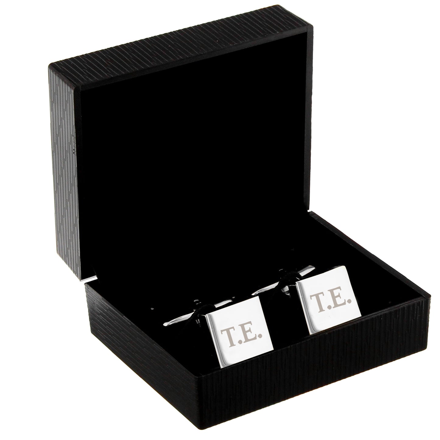 Personalised Initials Square Cufflinks - image 5