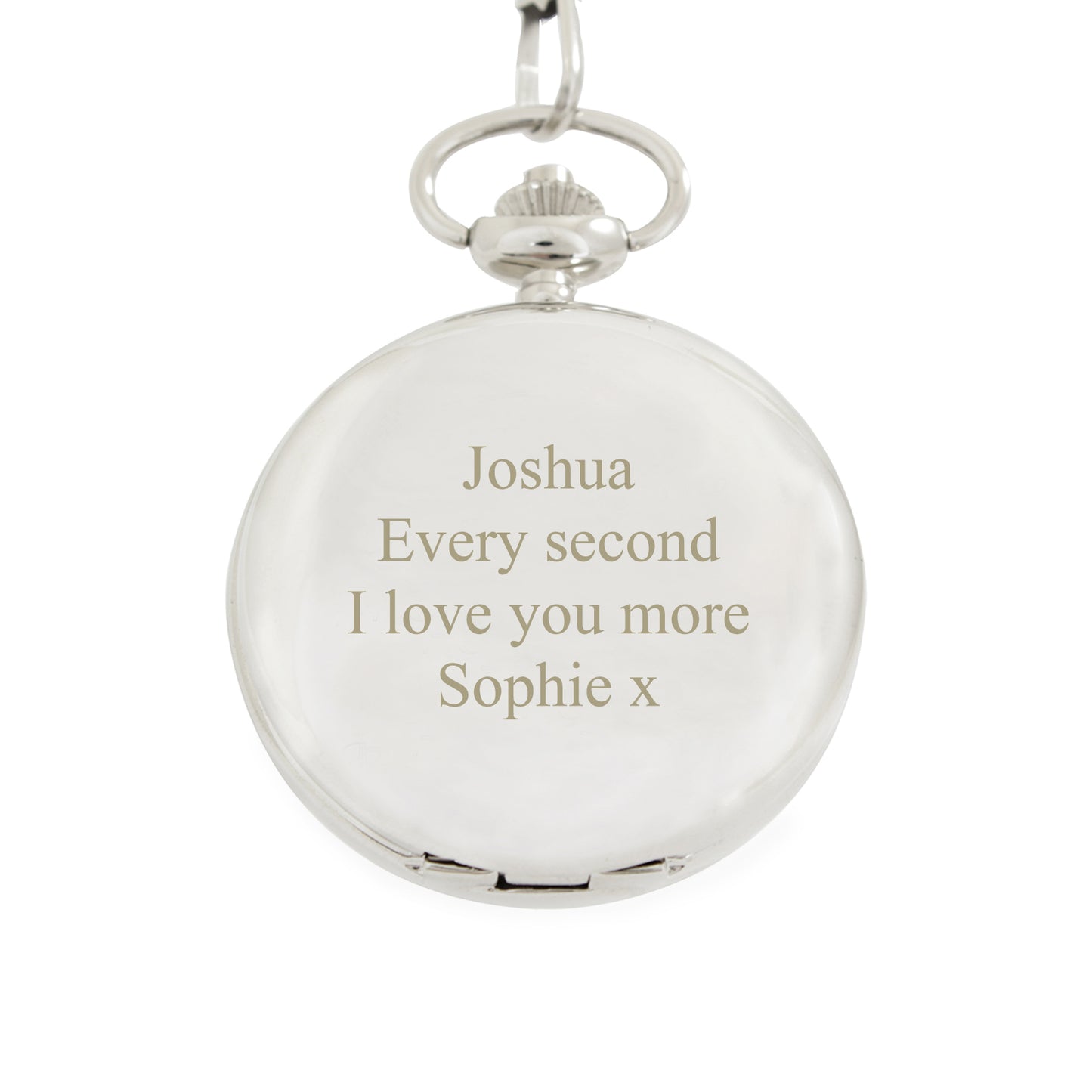 Personalised Formal Pocket Fob Watch - image 2