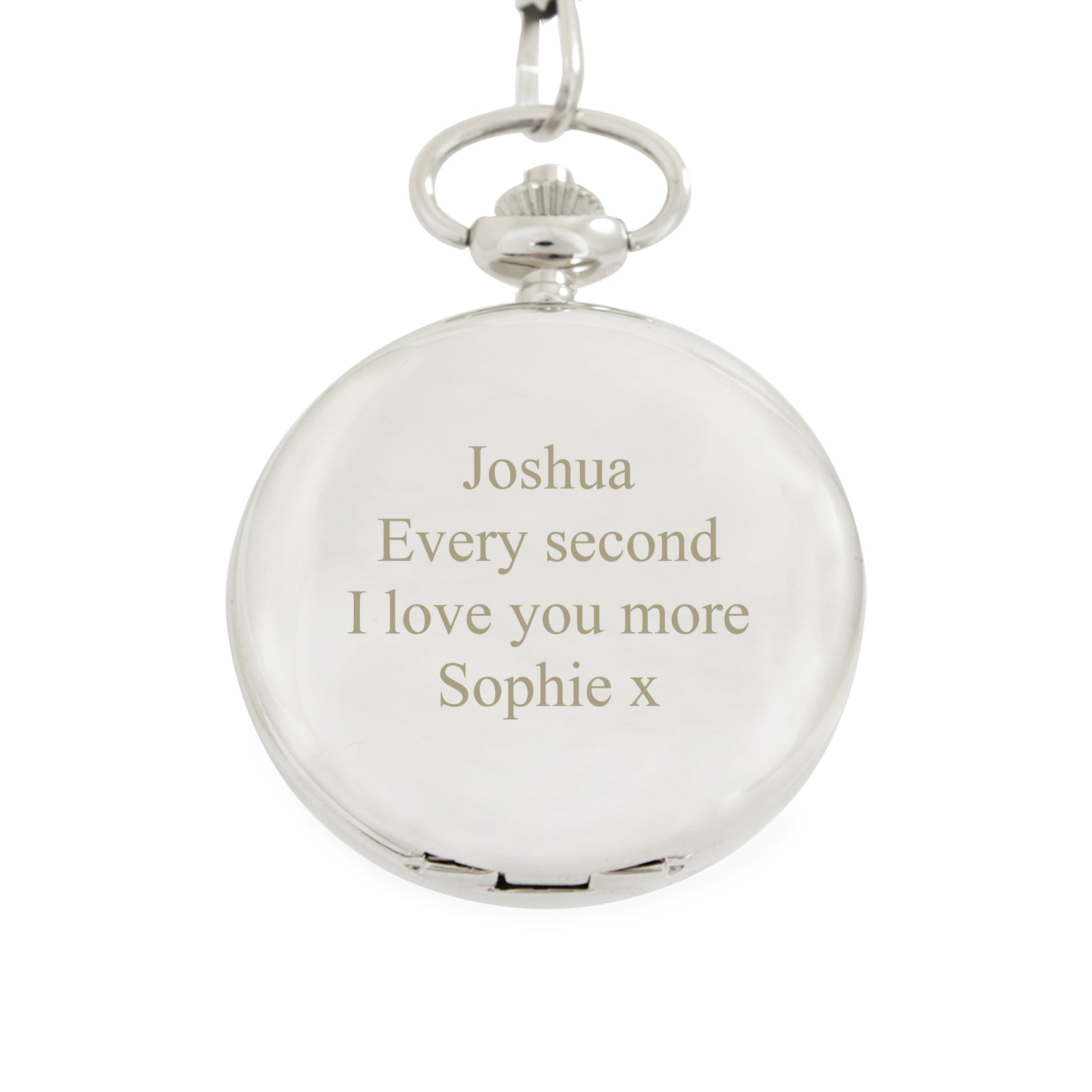 Personalised Formal Pocket Fob Watch - image 2