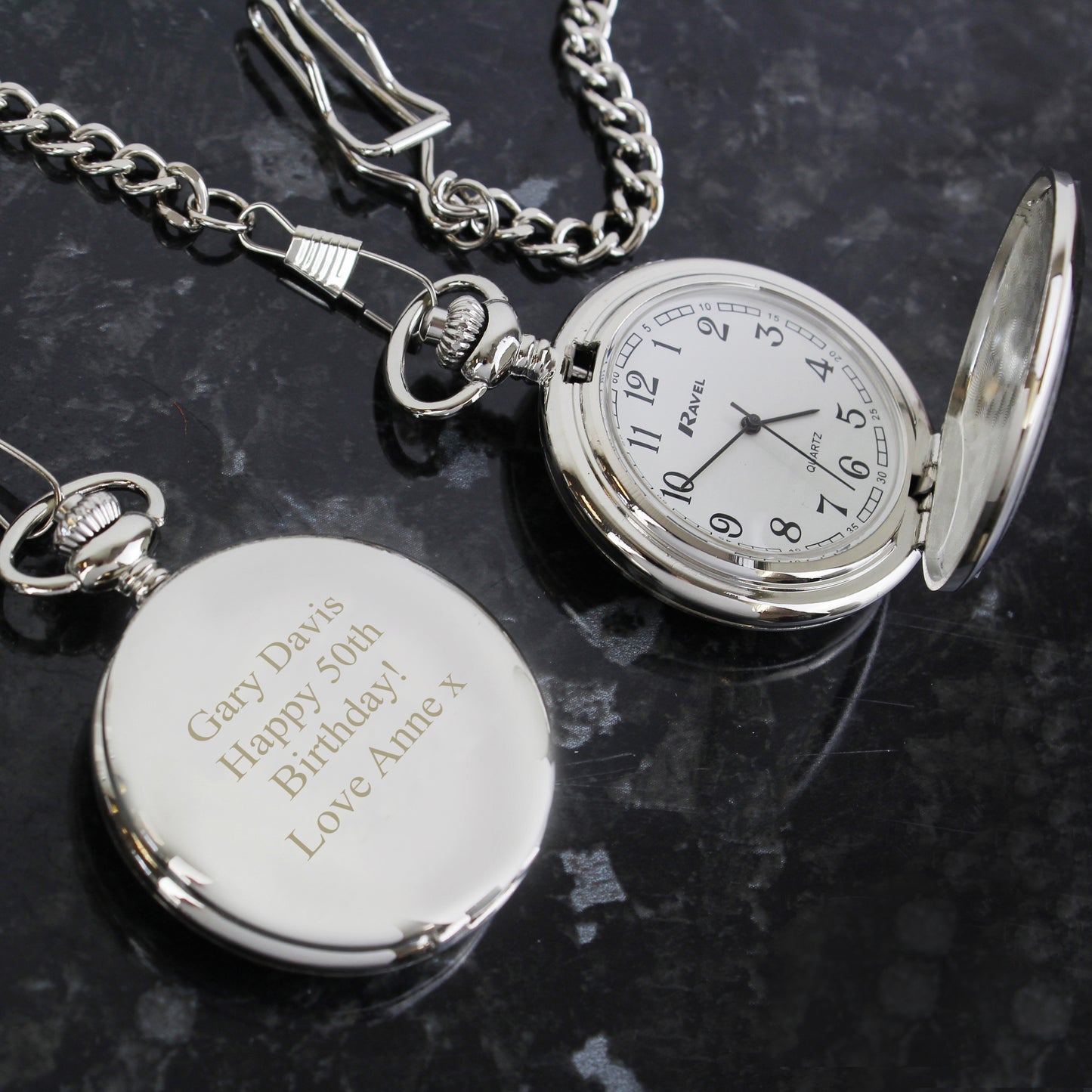 Personalised Formal Pocket Fob Watch - image 4