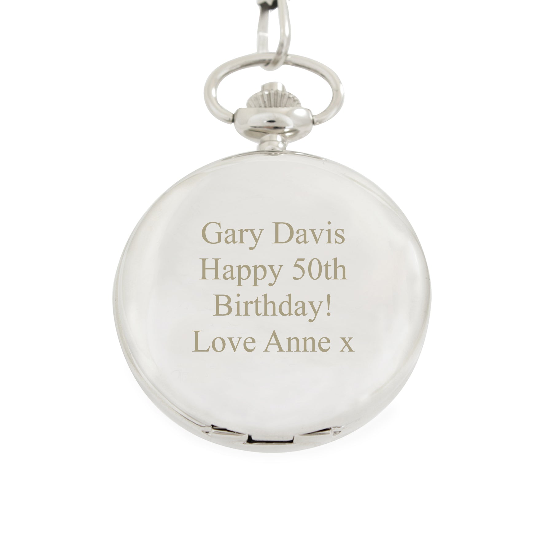 Personalised Formal Pocket Fob Watch - image 5