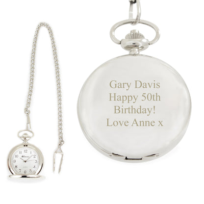 Personalised Formal Pocket Fob Watch - image 6