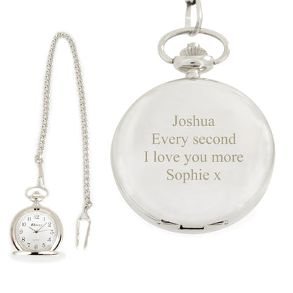 Personalised Formal Pocket Fob Watch - image 7