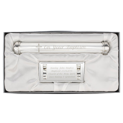 Personalised Cross Certificate Holder - image 2