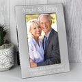 Personalised 6x4 Silver Photo Frame from Heartfelt Gifts