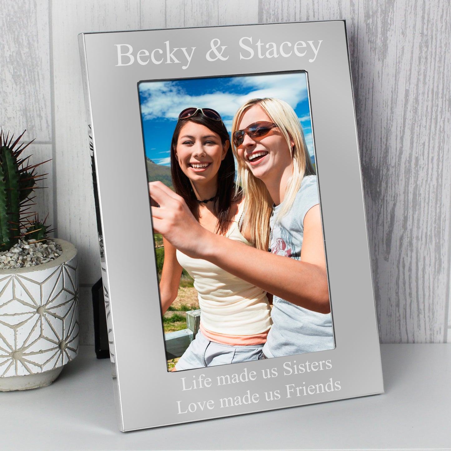 Personalised 6x4 Silver Photo Frame - image 8