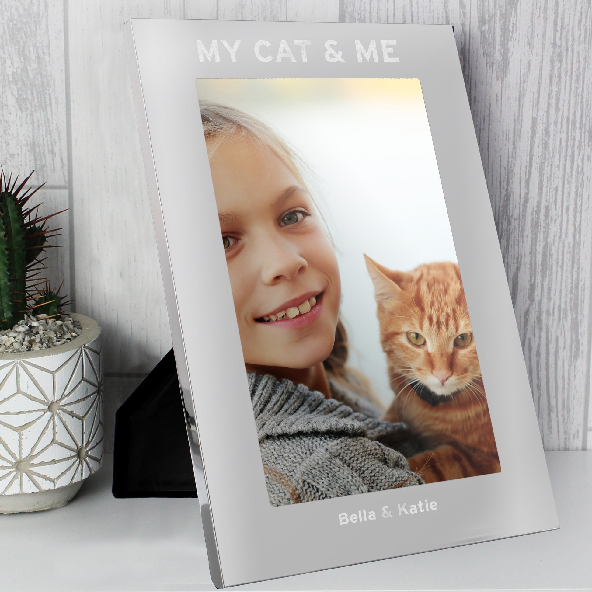 Personalised & Me 5x7 Silver Photo Frame - image 8