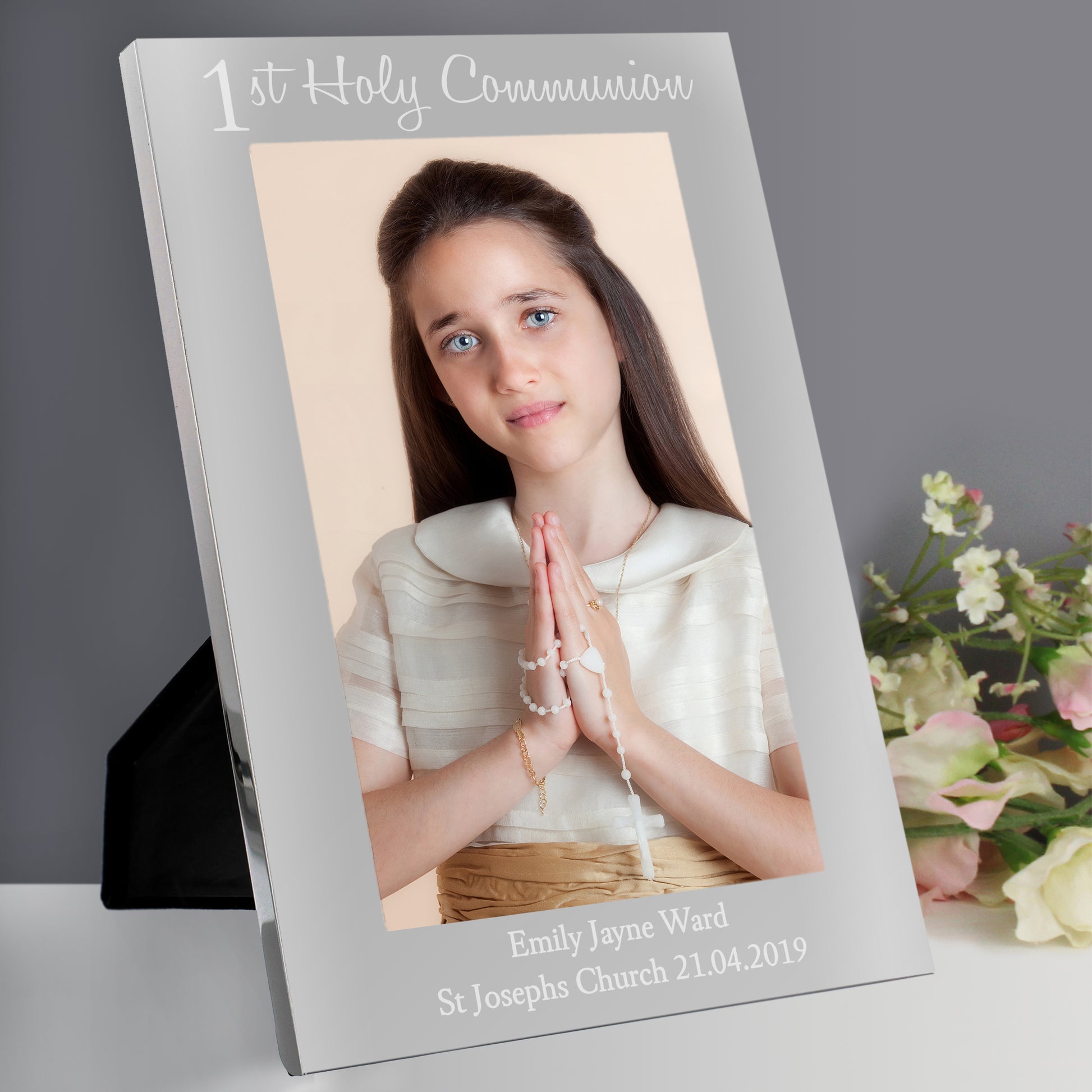 Personalised First Holy Communion 5x7 Photo Frame from Heartfelt Gifts