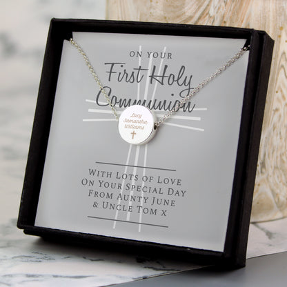 Personalised First Holy Communion Necklace & Box - image 4