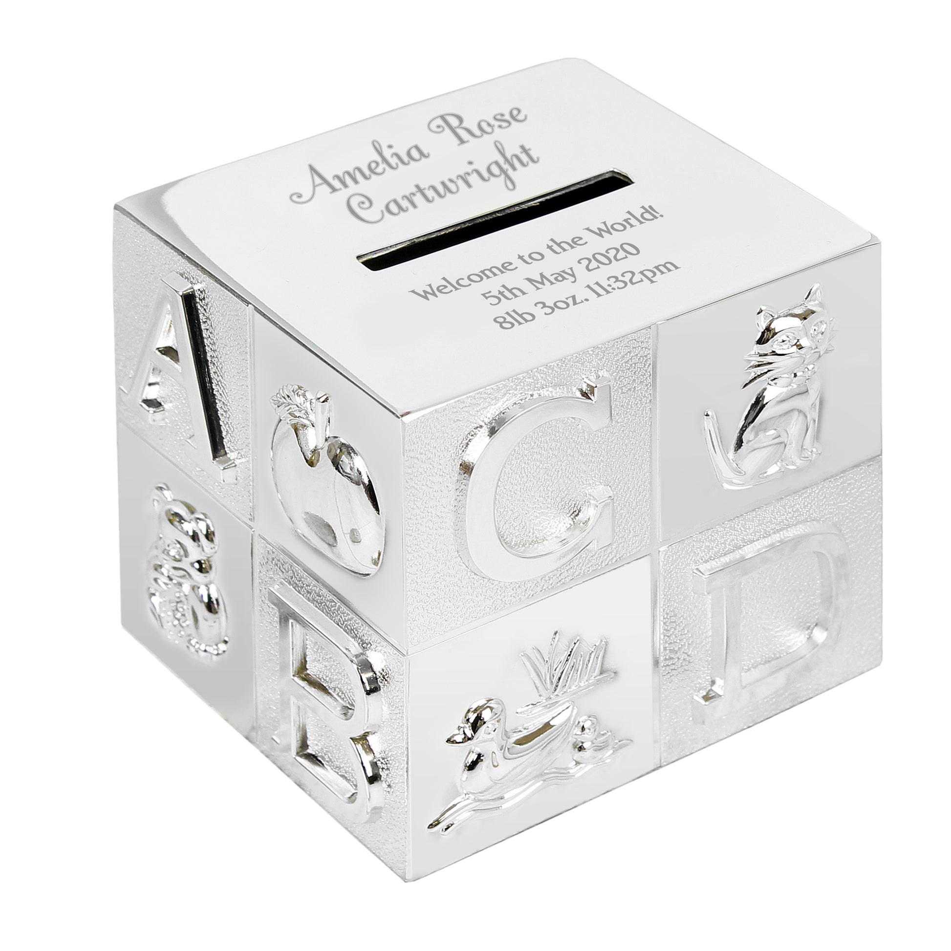 Personalised Big Name ABC Money Box - image 2