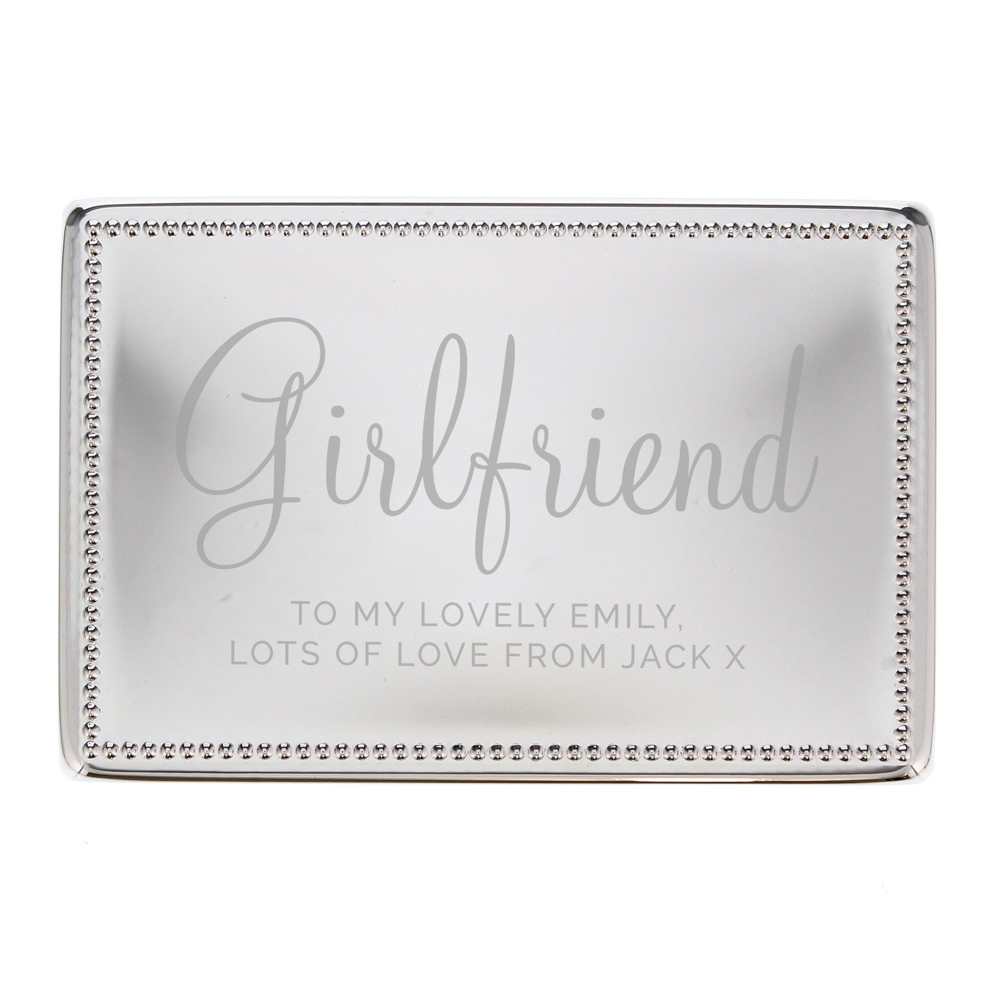 Personalised Rectangular Jewellery Box - image 2