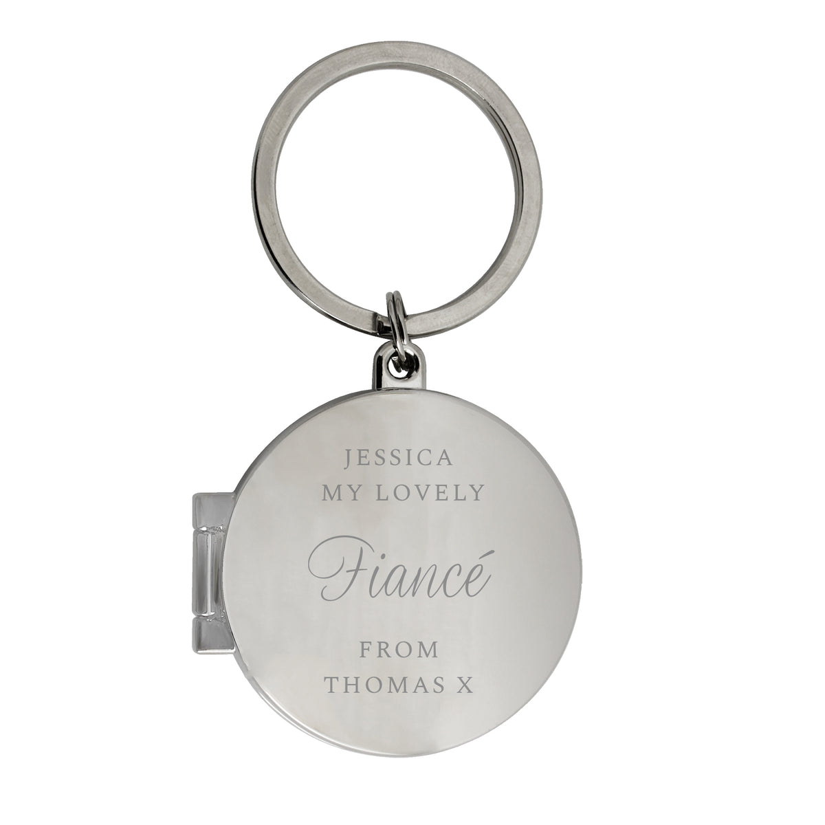 Personalised Classic Photo Keyring - image 2