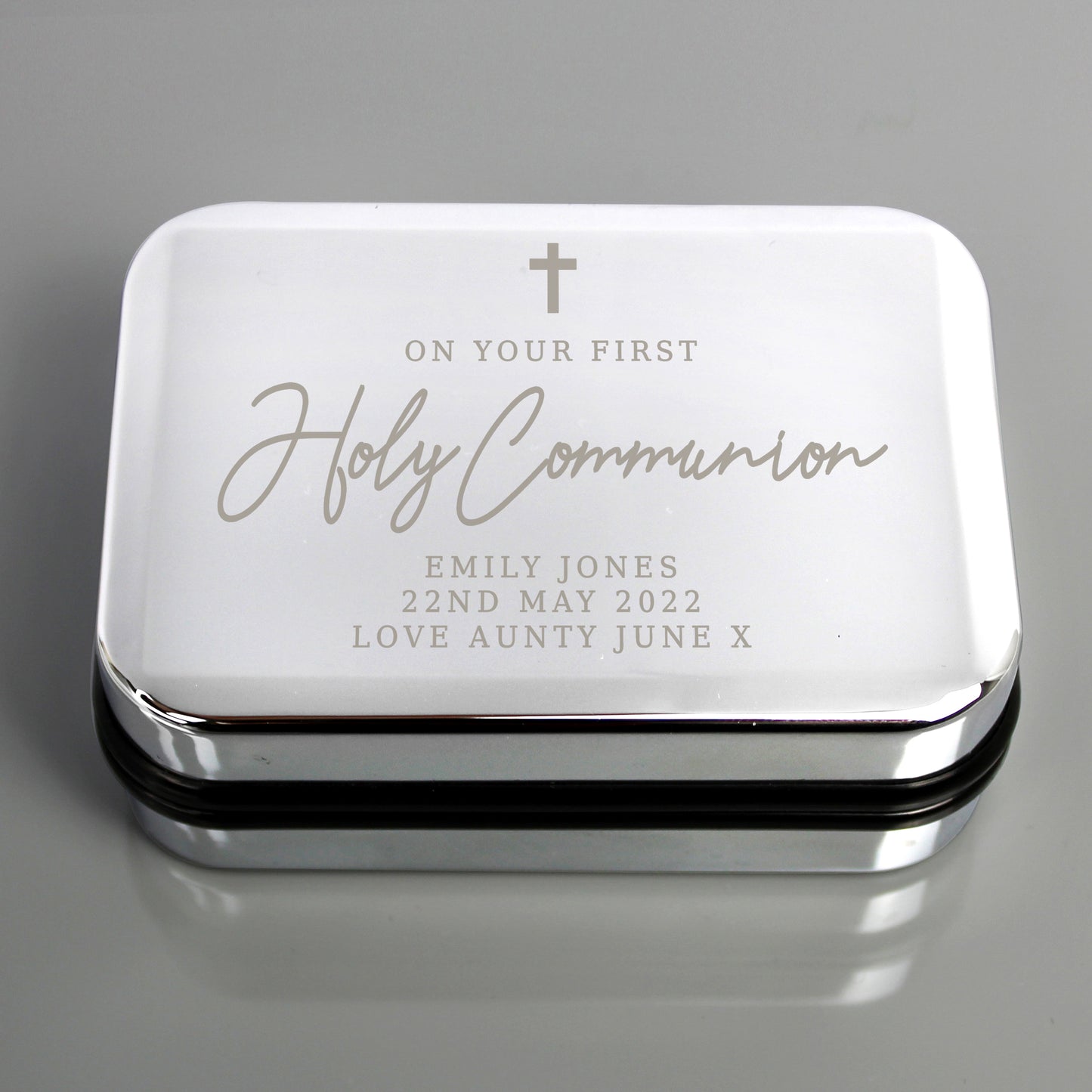 Personalised First Holy Communion Necklace Box from Heartfelt Gifts