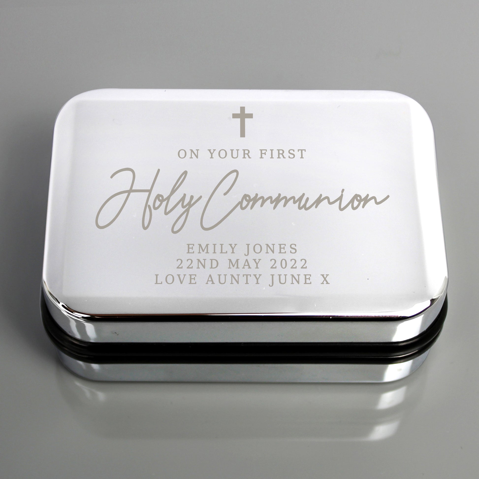 Personalised First Holy Communion Necklace Box from Heartfelt Gifts