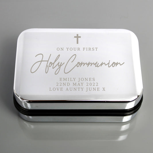 Personalised First Holy Communion Necklace Box from Heartfelt Gifts