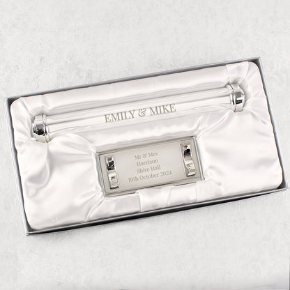 Personalised Free Text Silver Plated Certificate Holder - image 11