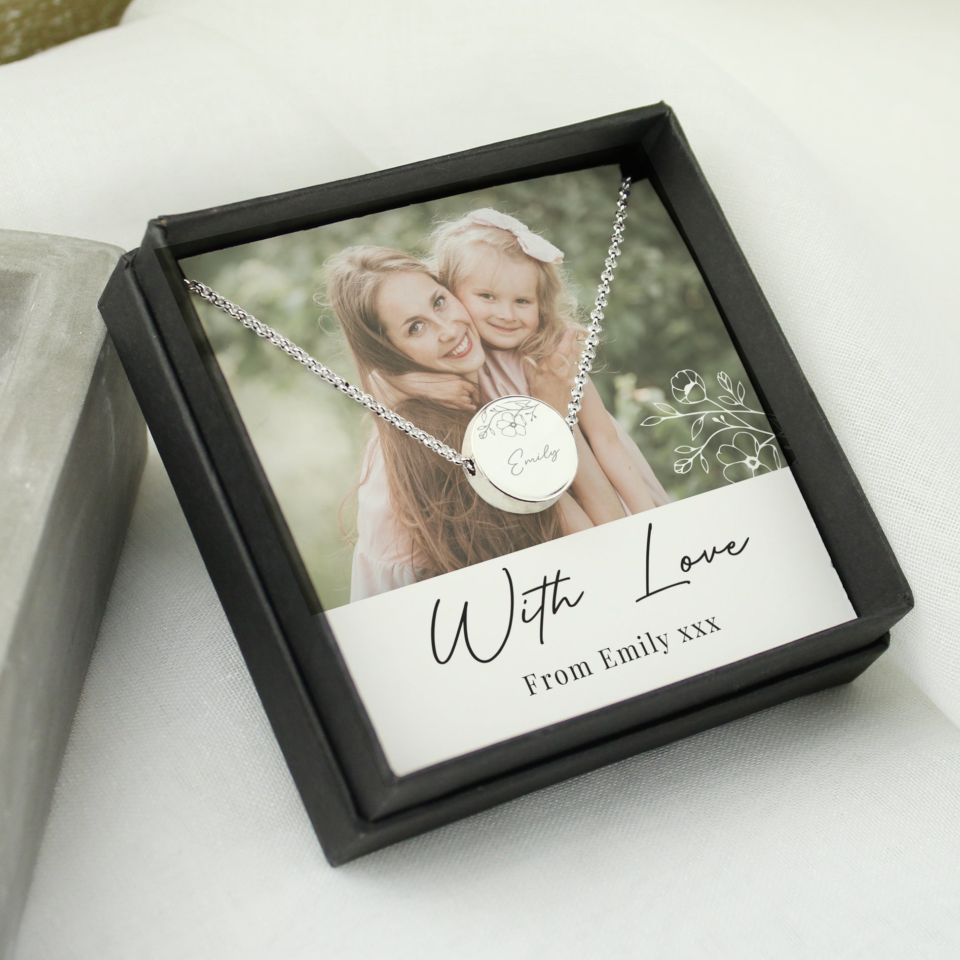 Personalised Photo Upload Necklace and Box - image 3