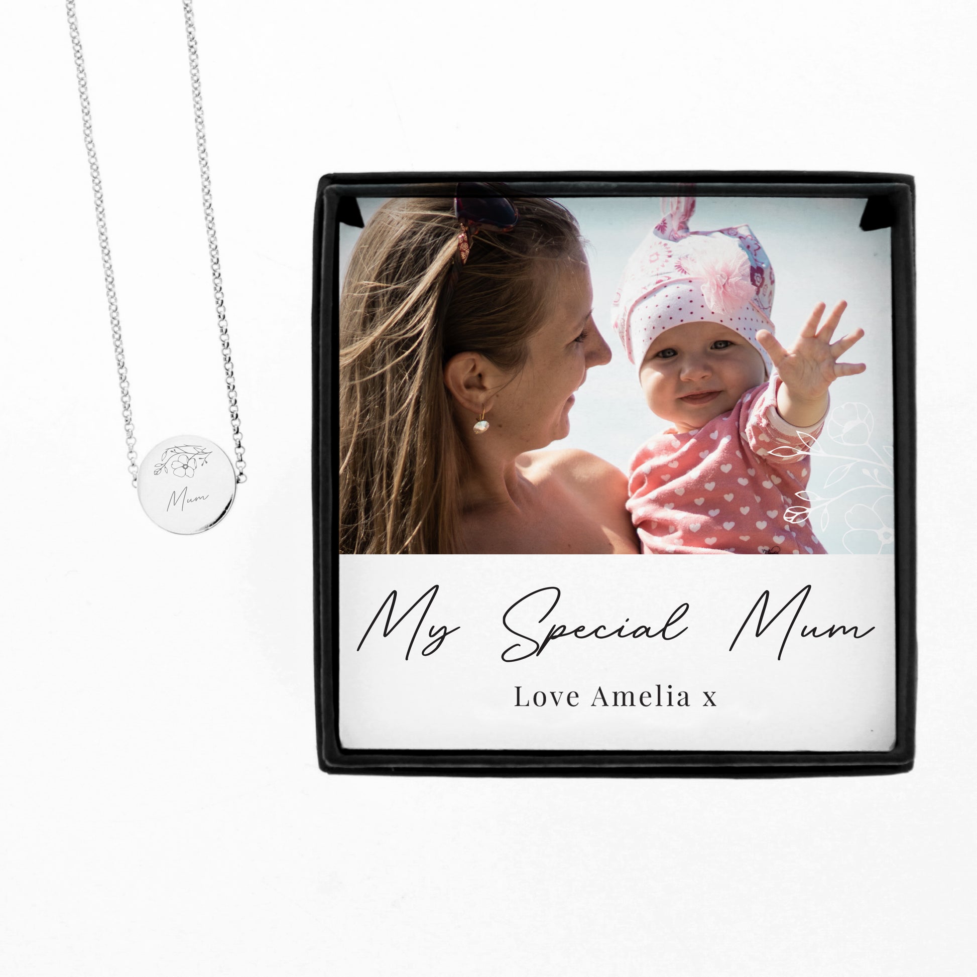 Personalised Photo Upload Necklace and Box - image 5