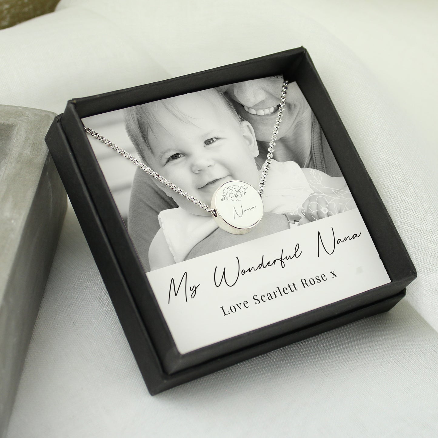 Personalised Photo Upload Necklace and Box - image 6