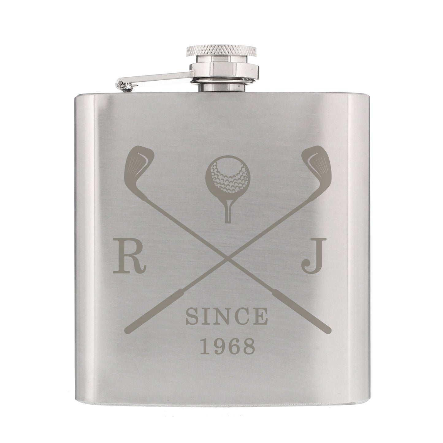 Personalised Golf Hip Flask - image 5