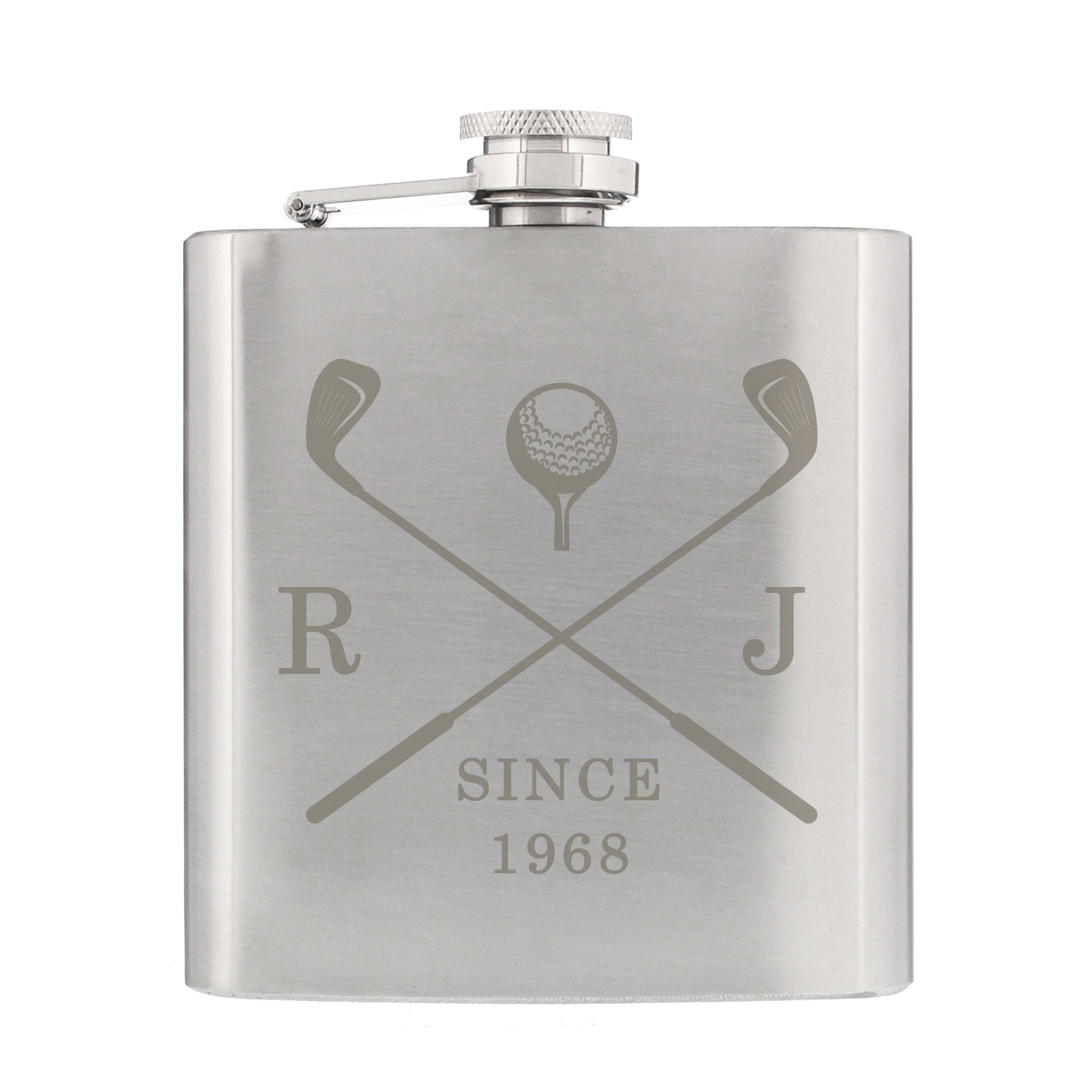 Personalised Golf Hip Flask - image 5