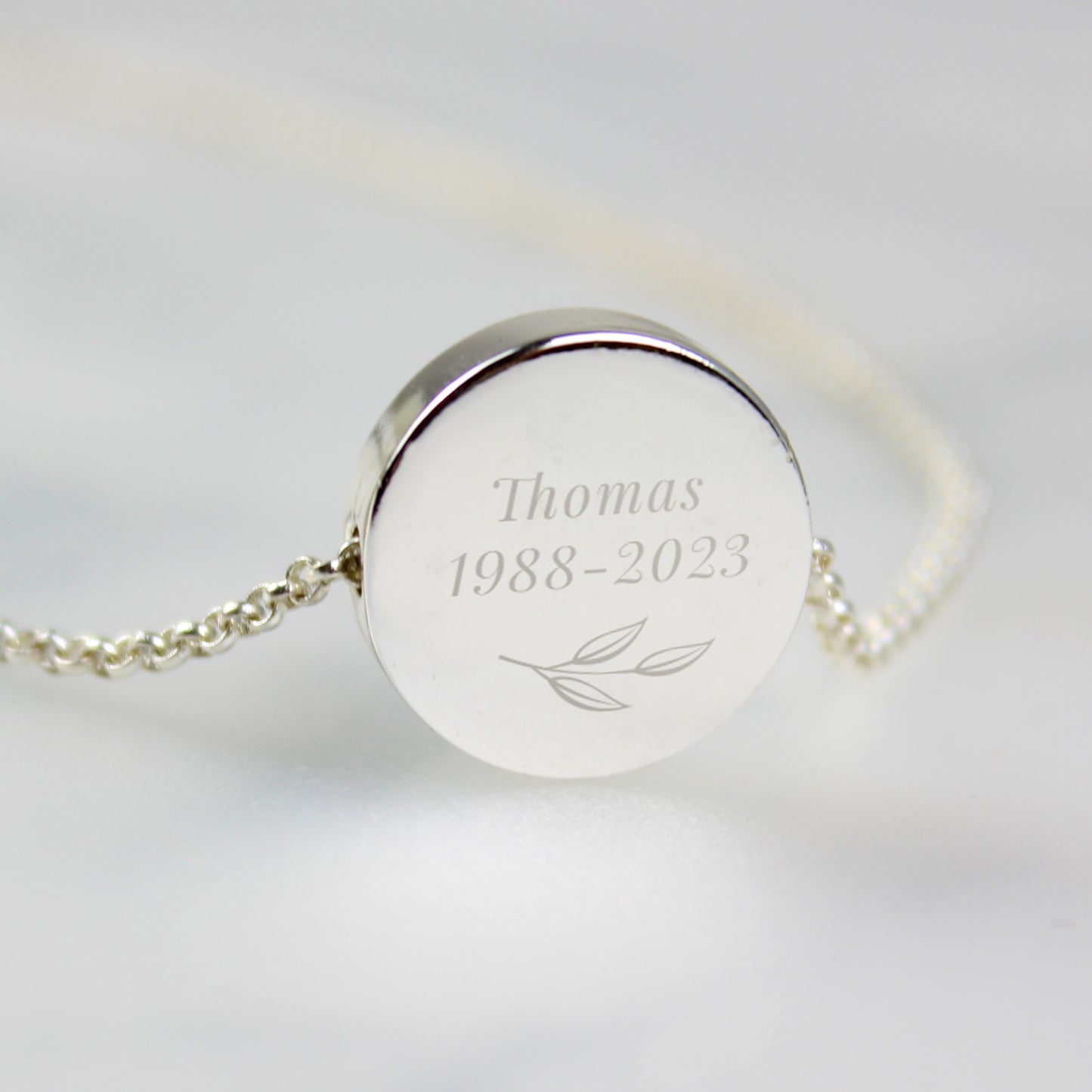 Personalised Botanical Photo Upload Necklace and Box - image 6