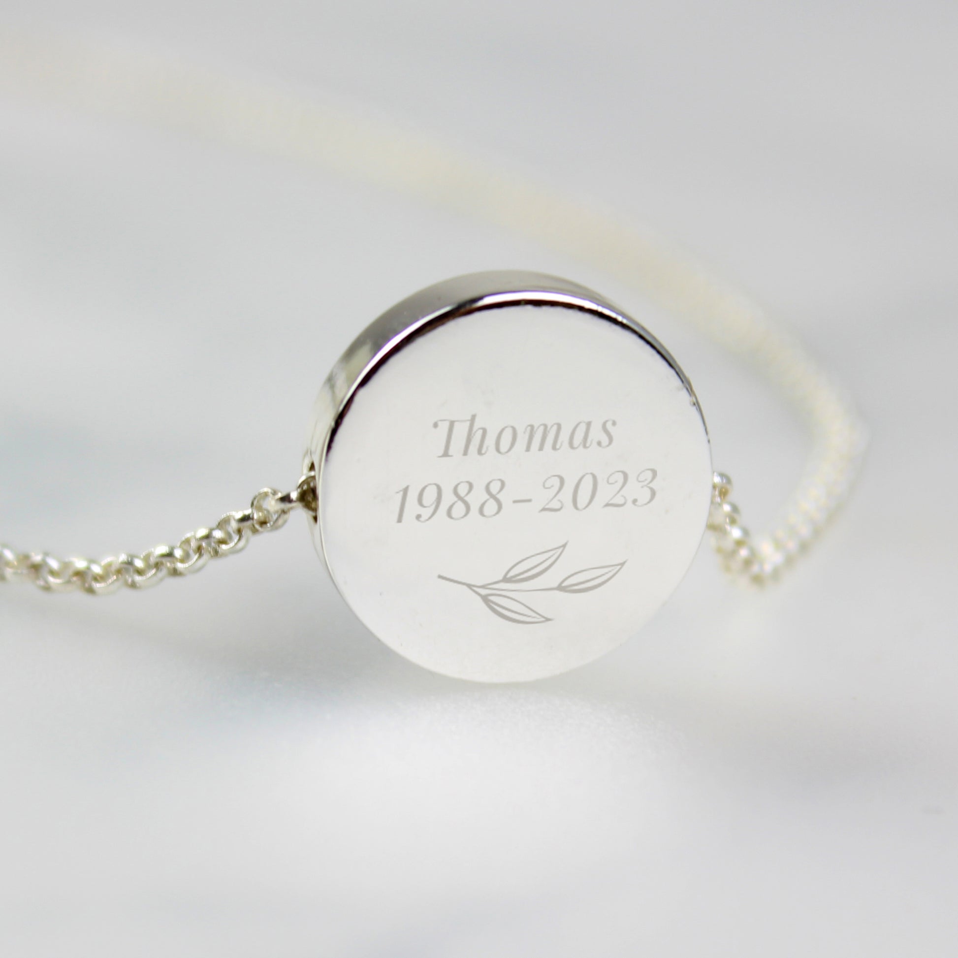 Personalised Botanical Photo Upload Necklace and Box - image 6