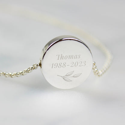 Personalised Botanical Photo Upload Necklace and Box - image 6