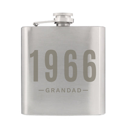Personalised Date & Name Hip Flask - image 5