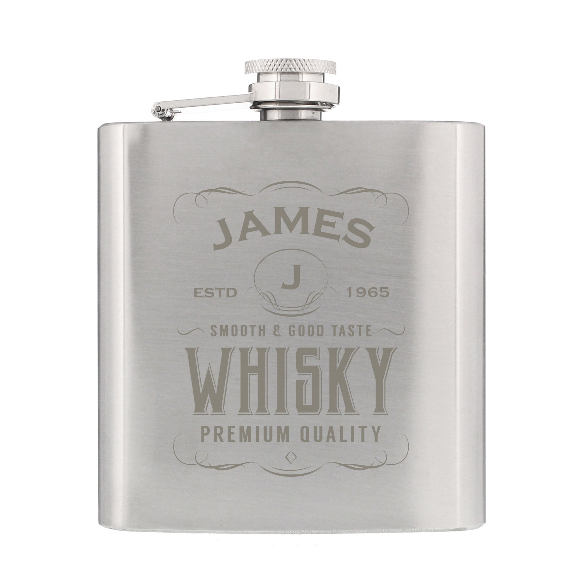 Personalised Whisky Hip Flask - image 5